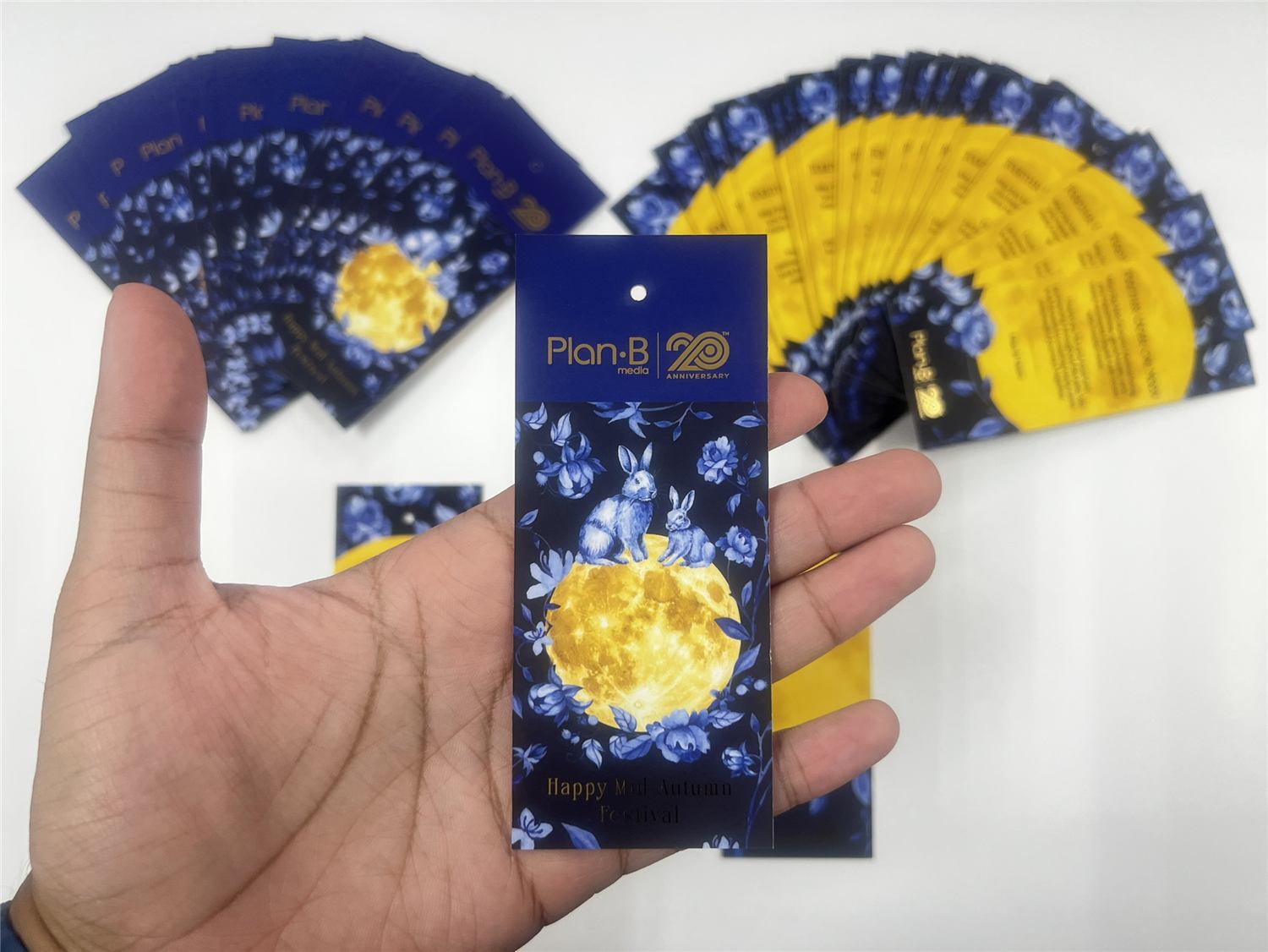 Plan-B Media 20th Anniversary Card