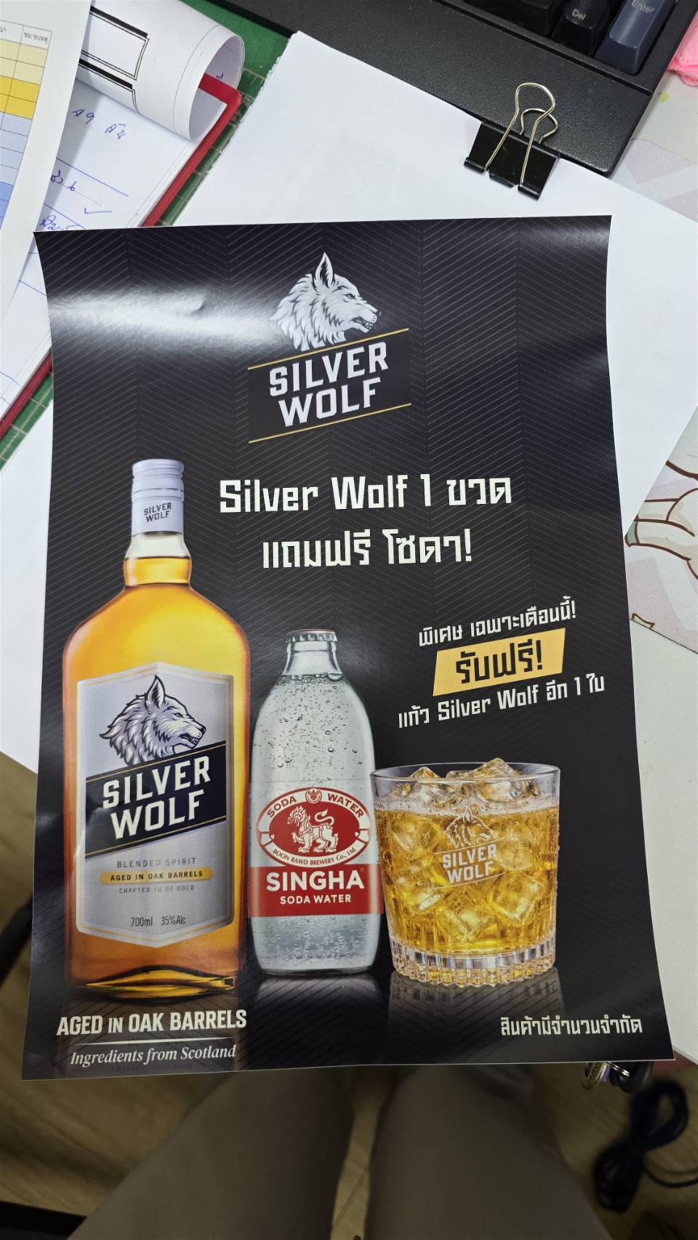 Silver Wolf Promotion Poster